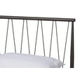 thumbnail image 5 of Baxton Studio Samir Modern Industrial Black Finished Metal Full Size Platform Bed, 5 of 9