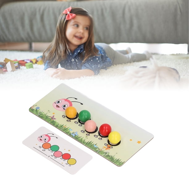 Juguete Montessori PUNELE Juguete De Cuentas Con Pinza En Forma De Oruga – Clasificación De Colores Y Motricidad Fina Para Niños – Incluye 30 Tarjetas Y Caja De Almacenaje Juguete Montessori PUNELE Juguete De Cuentas Con Pinza En Forma De Oruga – Clasificación De Colores Y Motricidad Fina Para Niños – Incluye 30 Tarjetas Y Caja De Almacenaje