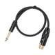 thumbnail image 4 of Cable XLR Hembra A Mono Macho De 6,35 Mm, Duradero, Flexible, 50 Cm De Longitud, Cable De Micrófono Mono Jack De 6,35 Mm, Multiusos Para Amplificadores, 4 of 7