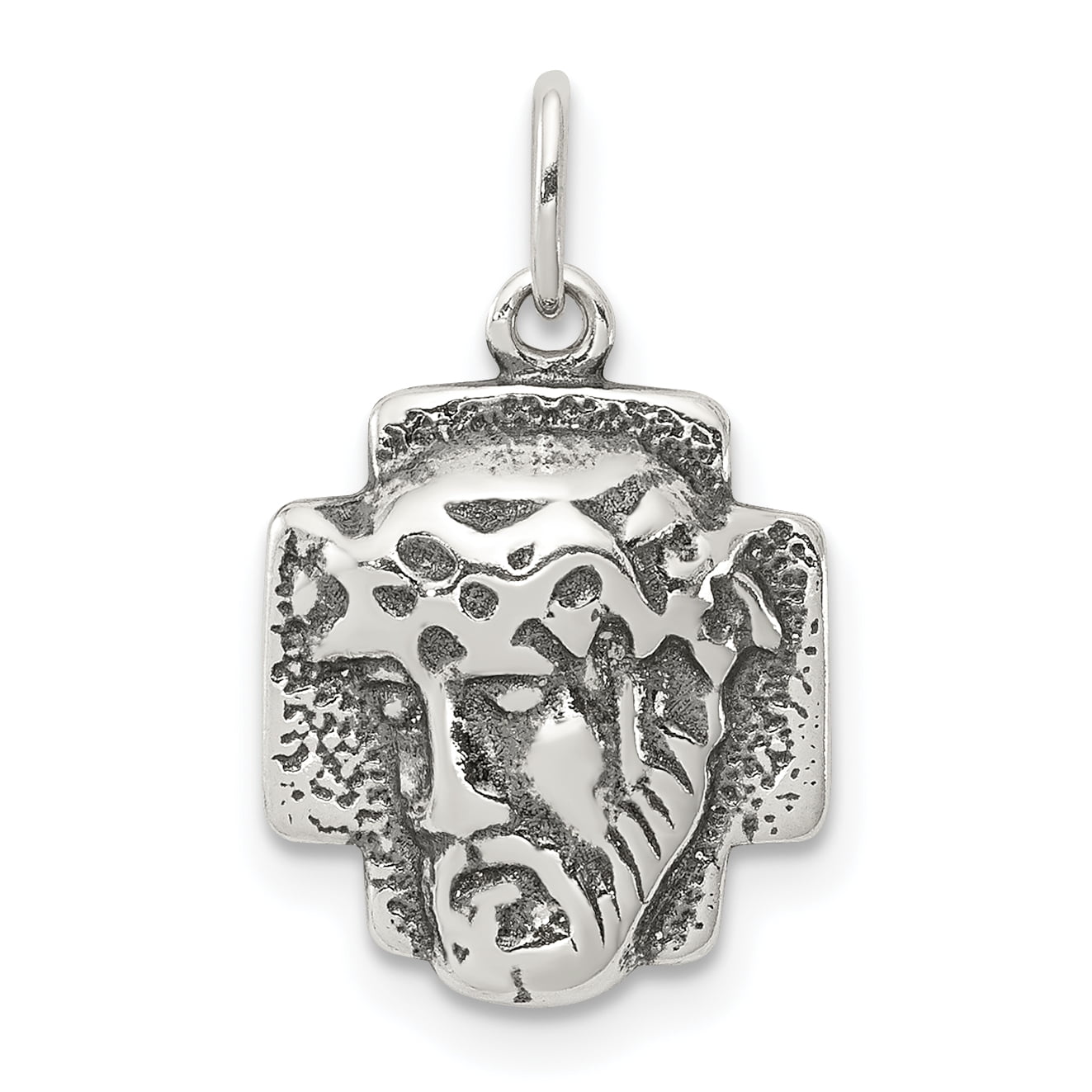 925 Sterling Silver Antiqued Ecce Homo Medal