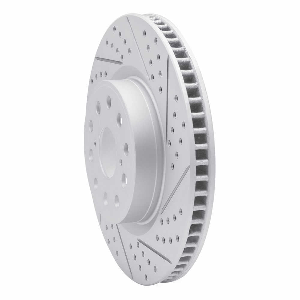 Dynamic Friction Company 830-75017R DFC Geoperformance Rotor - Drilled and Slotted