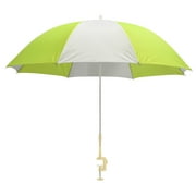 3' Yellow and White Clamp-On Beach Umbrella