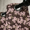 thumbnail image 3 of Ambesonne Japanese Grommet Curtain, Soft Pink Cherry Bloom, 50" x 84", Brown Pale Pink, 3 of 6