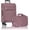 Purple, variant on U.S. Traveler Rio 2-Piece Expandable Softside Carry-on Luggage Set - Spinner Wheels, TSA-Approved, Tote Bag, Lightweight Travel Suitcase, Light Green (22/14)