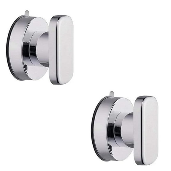 Removable Strong Suction Cup Glass Door Handles Handle for Bathroom Shower Glass Window WC
