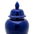 thumbnail image 6 of Red Lantern 18" Deep Blue Temple Jar, 6 of 7