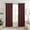 Brown, Red, Blue, Gray, Khaki, variant on WWV Jacquard Polyester Fabric Curtain Living Room Bedroom Large Window Shade Drapes Fade Resistant Wrinkle Resistant 132x160cm Decorative Panel 1 Piece
