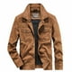 thumbnail image 1 of Nueva chaqueta informal de moda con solapa informal de lana de cordero de pana más lana gruesa de manga larga sin capucha chaquetas de prendas de vestir informales Pompotops oipoqjl37493, 1 of 6