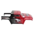 thumbnail image 2 of Reemplazo de la cubierta de la carrocería del coche RC, fácil instalación, PVC mejorado, piezas pintadas para bricolaje Rojo, 2 of 9