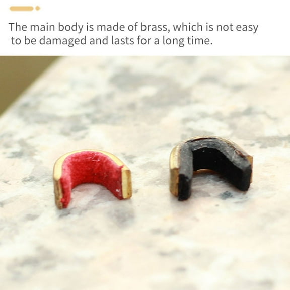 Nock Points Reliable String Nocking Points for Bows 20 Piece Pack of Brass Bow String Buckle Clips for Various Arrows