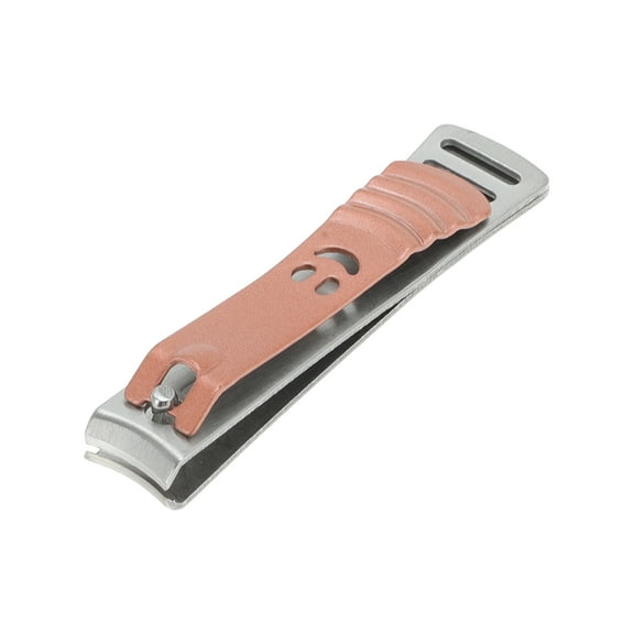 Unique Bargains 1 Pc Portable Laugh Face Nail Clipper for Women for Men Silver Tone Gold Tone