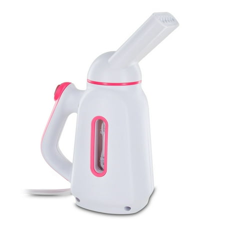 Dual Heat Multi-Purpose Fabric Steamer (White/Pink)