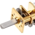 thumbnail image 3 of Mini motor de reducción de engranajes DC 6/12V 50/200/300rpm con reemplazo de caja de cambios de metal N20 para coche RC, modelo de robot, juguetes de motor de bricolaje (6V, 6V 200rpm/min) Rojo Verde, 3 of 5