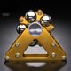 thumbnail image 4 of Antiestrés Metal Fidget Spinner Acero inoxidable Stress Reliever Giroscopio Juguetes Hugtrwg Para estrenar, 4 of 6