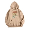 thumbnail image 4 of SIYUDAN Women's Hoodies Sweatshirts Long Sleeve Pullover Hoodie Sweatshirt Graphic HoodieLight Gray Sweatshirt Women Fall Fashion Women’S Clothes, 4 of 4