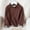 Coffee, variant on Long Sleeve Kids Shirts Girls Round Neck Casual Top Solid Color Blouse T Shirts Children's Shirts Girls Ribbed Knit Shirt