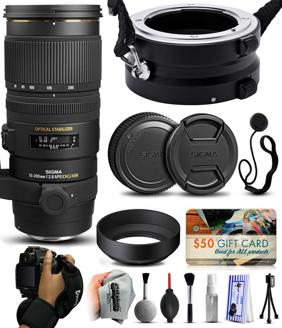 Sigma 70-200mm F2.8 EX DG OS APO HSM Kits - Walmart.com