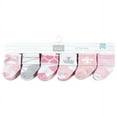 thumbnail image 2 of Hudson Baby Infant Girls Cotton Rich Newborn and Terry Socks, Royal 12-Pack, 6-12 Months, 2 of 8