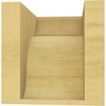 thumbnail image 4 of 8"W x 8"D x 8"H Wide Bryant Rough Cedar Woodgrain TimberThane Corbel, Primed Tan, 4 of 6