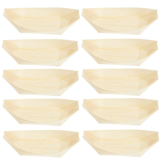 100 Pcs Plats à Dessert Ménagers Assiettes à Sushi Multifonctions Plats à Sushi Décoratifs
