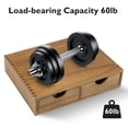 thumbnail image 5 of Wooden K Cup Organizer Coffee Pod Storage Box, 30 Pod Capacity, Coffee Pods and Tea Organizer Holder, K Pod Drawer Coffee Maker Machine Stand, Organizador De Cafe, Kcup Drawer Organizer Under Brewer, 5 of 6