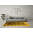 thumbnail image 3 of Ahgly Company Indoor Rectangle Oriental Yellow Industrial Area Rugs, 6' x 9', 3 of 4