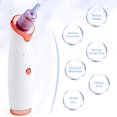 thumbnail image 2 of Aspiradora removedora de espinillas Aspiradora de poros eléctrica Limpiador de poros faciales Kit extractor de comedones y acné 5 sondas extraíbles 5 fuerzas de succión ajustables para todos los, 2 of 8