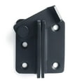 thumbnail image 2 of Free Punching Wardrobe Door Bolt Latch Drawer-Lock Safety Stainless Steel, 2 of 7
