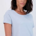 thumbnail image 3 of Real Essentials 4 Pack: Women's Classic-Fit Cotton Short-Sleeve Scoop Crew Neck T-Shirt (Available in Plus Size), 3 of 6