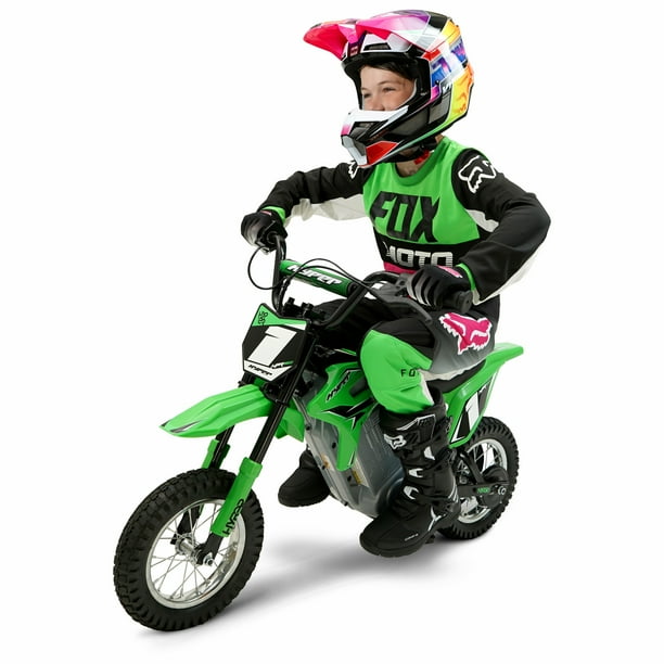 Hyper HPR 350 Dirt Bike 24volt Electric MotorcycleGreen