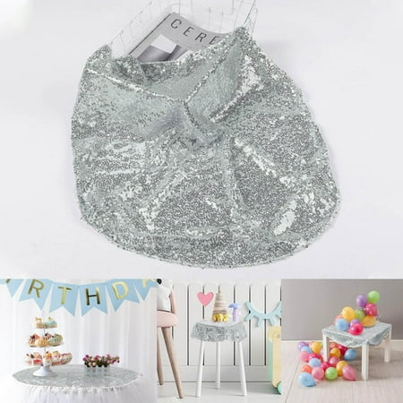 

myvepuop 2024 Sequin Tablecloth 23.6 E One Size Clearance