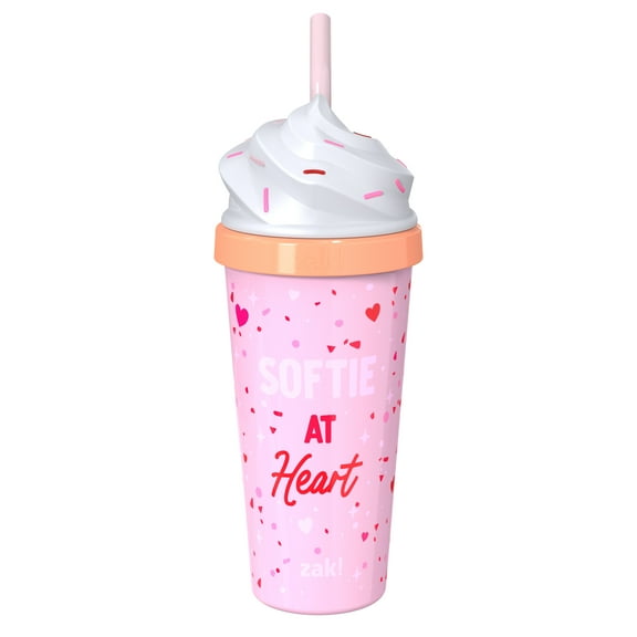 Ice Cream Tumbler, Softie at Heart, Multicolor, 18 fl oz, Valentine's Day by Way To Celebrate