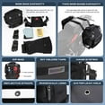 thumbnail image 2 of Rhinowalk Motorcycle Saddle Bag Waterproof Motor Pannier Bag Luggage Pack Quick Release Motorbike Side Bag 20L, 2 of 7