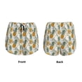 thumbnail image 5 of Picia Fruit Pineapples Pattern Women's 2 in 1 Athletic Running Shorts High Waisted Workout Casual Gym Sweat Shorts with Comfy Liner Zipper Pockets-Medium, 5 of 9