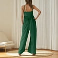 thumbnail image 6 of ABATAB Summer Jumpsuits for Women Casual Sleeveless baggy Rompers Wide Leg Jumpsuit with Pockets Dressy Clothes, 6 of 7