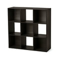 thumbnail image 4 of Mainstays 9-Cube Organizer, Espresso, 4 of 7