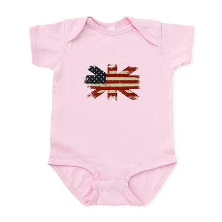 

CafePress - Freedom United Body Suit - Baby Light Bodysuit Size Newborn - 24 Months