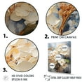 thumbnail image 3 of Designart "Graceful Hydrangea In Minimal Beige I" Hydrangea Floater Framed Canvas Prints, 3 of 5