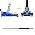 thumbnail image 2 of Ecarpat Floor Jack, 3 Ton Low Profile Hydraulic Jack, Heavy Duty Steel Car Jack with Dual Piston Quick Lift Pump, 2 of 7