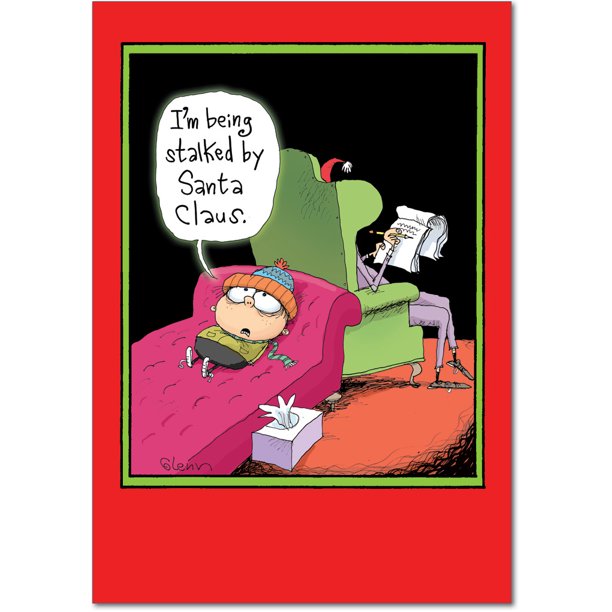 Stalked by Santa 12 Funny Santa Claus Joke Christmas