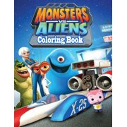 Monsters vs Aliens Coloring Book (Paperback)
