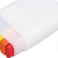 thumbnail image 3 of 2Pcs Flag Face Paint 6 Colors Rainbow Stripe Fan Brush Stick Face Body Paint for Festivals Celebrations Party, 3 of 4