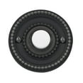 thumbnail image 1 of Baldwin 4850102 Beaded Doorbell Button - Oil Rubbed Bronze, 1 of 1