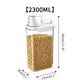 thumbnail image 3 of Fiudx Contenedor Hermético para Almacenar Alimentos, Dispensador de Arroz, Contenedor de Plástico Sin Bpa, Ideal para La Despensa de La Cocina, Ideal para Familias, Incluye Taza Mediterranea, Materia, 3 of 6