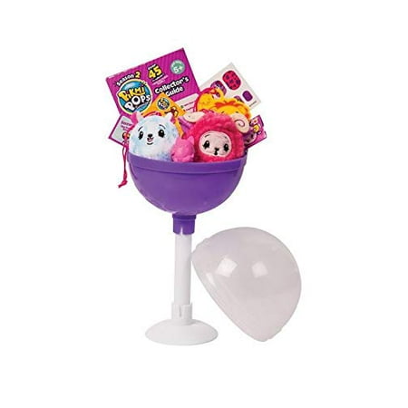 Pikmi Pops SEASON 2 Surprise Pack (1-Pack) - 2 PC SCENTED MINI PLUSH IN MEDIUM LOLLIPOP - 2 Sweet Scented Plush + 4 Surprises Inside!