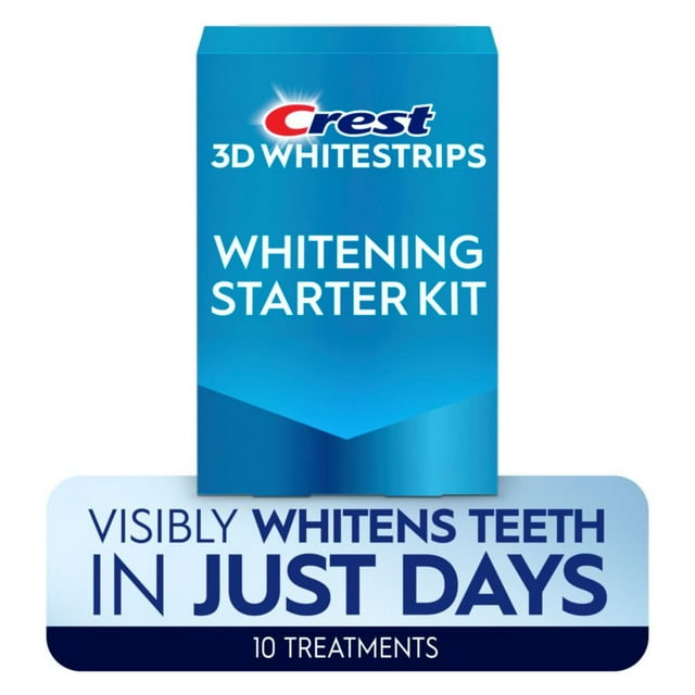Kit de blanqueamiento dental Crest 3D Whitestrips 10 tratamientos