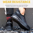 thumbnail image 6 of Mesh Breathable Working Shoes for Men Steel Toe Safety Shoes Lightweight Anti Pierce Sneakers Casual Shoes, 6 of 9