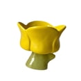 thumbnail image 4 of Vaso para helado, copas para sundae, tazón de cerámica, lindo tazón pequeño para postre, vasos para batidos, frutas, leche, batidos, refrigerios Copa de tulipanes amarillos, 4 of 8