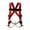 Red Grey, variant on yotijay Wider Rock Climbing Harnesses Full Body Accessories Belts for Mountaineering Adventure Activities Expanding Training - Red Grey