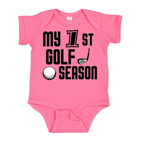 

Inktastic My 1st Golf Season Gift Baby Boy Bodysuit